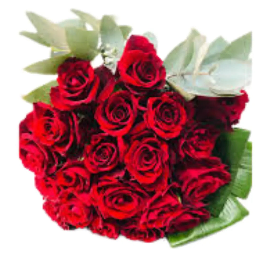 Fresh Roses Bunch - Red, Two Dozen Honey Bee Online