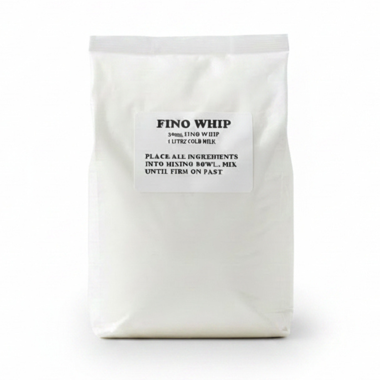 Fino Whip Powder Cream Mix - Milk Activated, Assorted Sizes