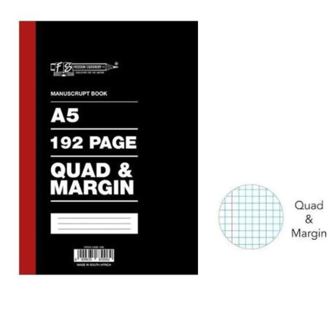 A5 Hardcover Quad and Margin 192 Page Honey Bee Online