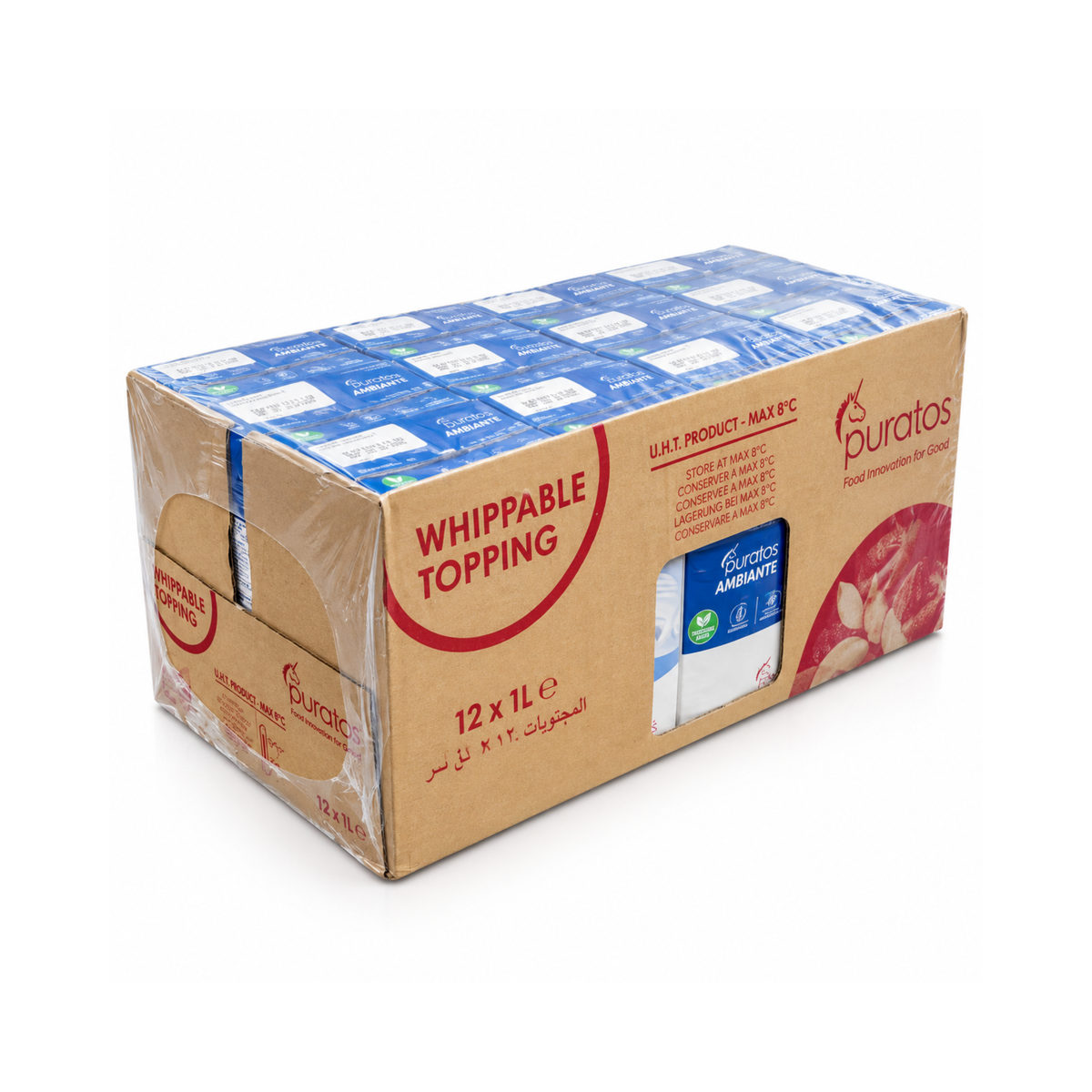 Ambiante Cream - Plant-Based Whippable Topping, Assorted Packs