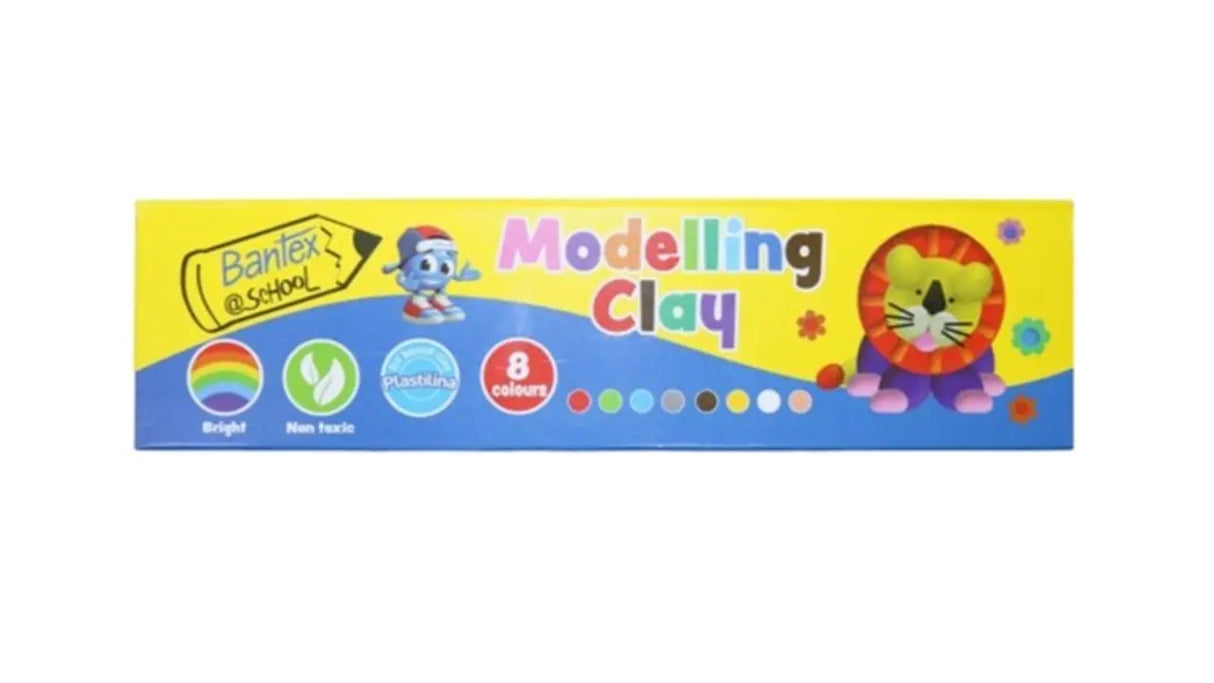 Bantex modelling clay 500g 6 colour Honey Bee Online