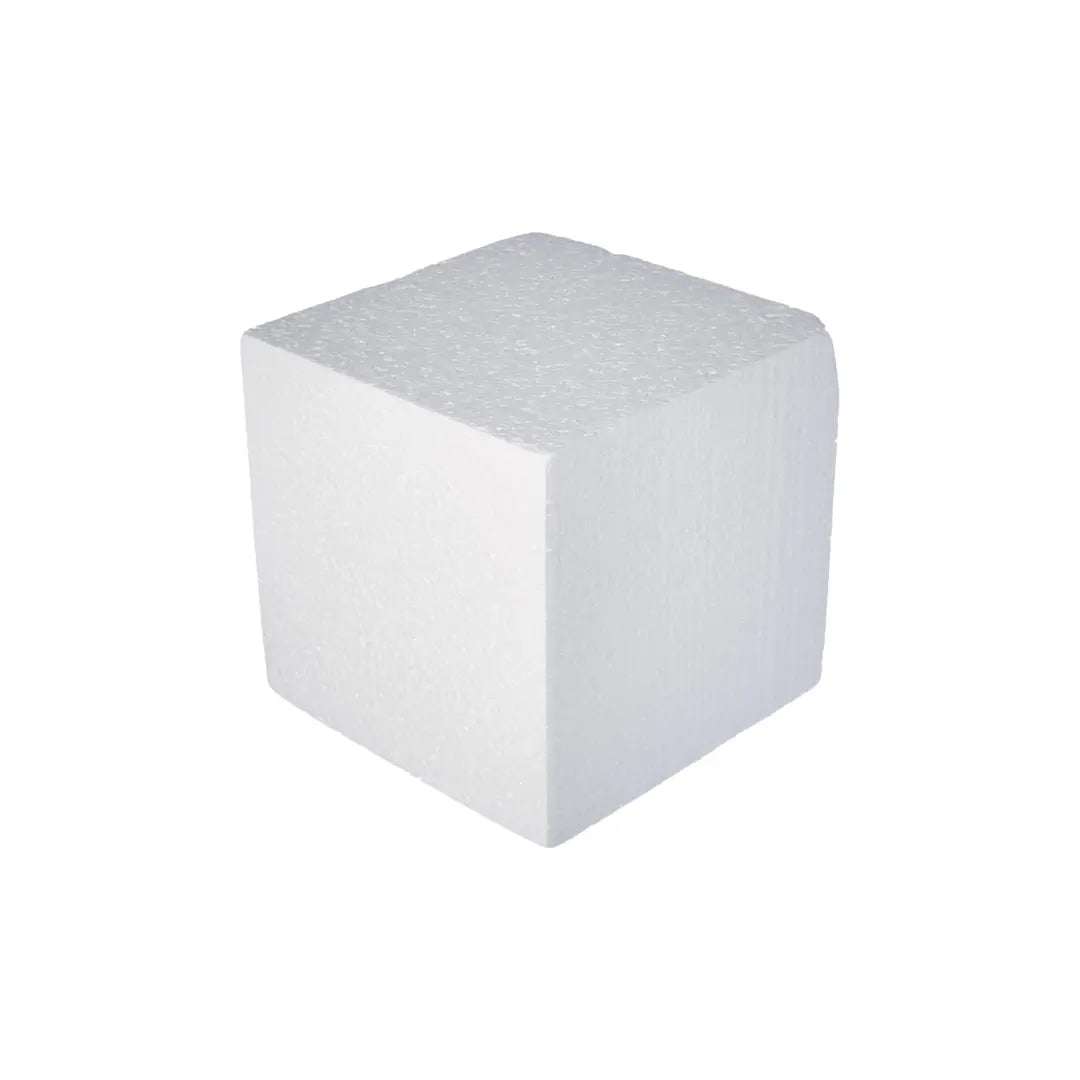 Polystyrene Cube - 100mm Crazy Crafts