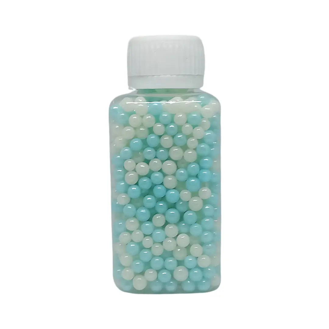Blue and White Pearls 50ml Honey Bee