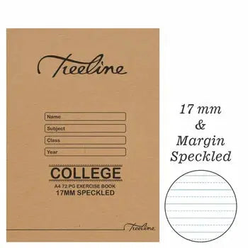 A4 Softcover 17MM Speckled 72 Page, Treeline Honey Bee Online