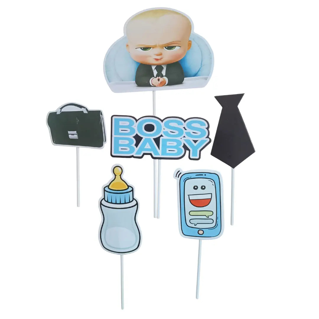 Character Cake toppers - 8/6 Piece Honey Bee