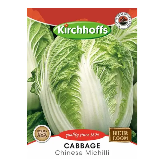 Cabbage (Chinese Michilli) - Kirchhoff Seeds, Vegetables Honey Bee Online