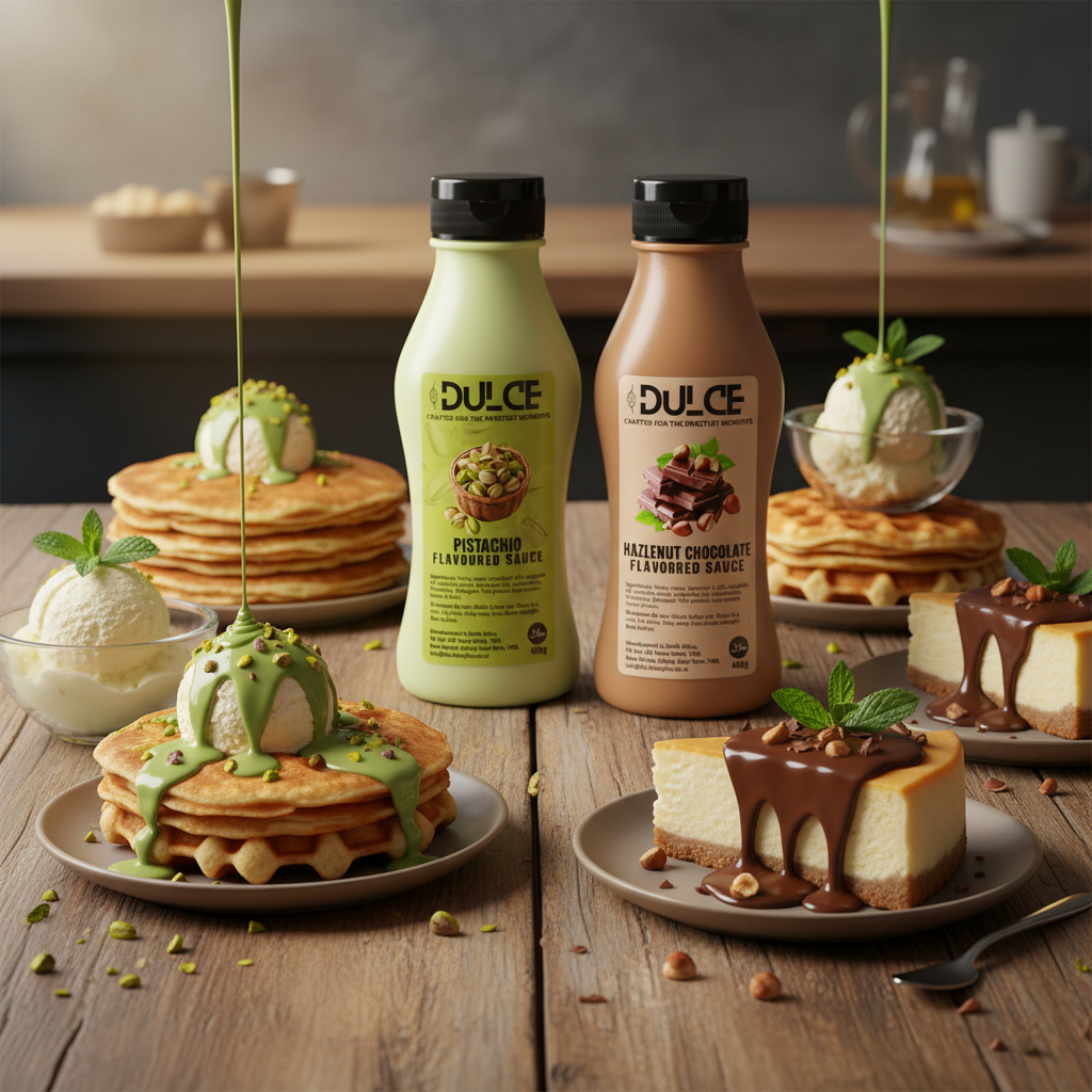Dulce Pistachio & Hazelnut Sauce Combo