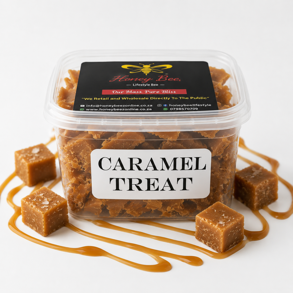 Orley Caramel Treat Dessert Topping - 300g Ready-to-Use Dessert & Cake Topping