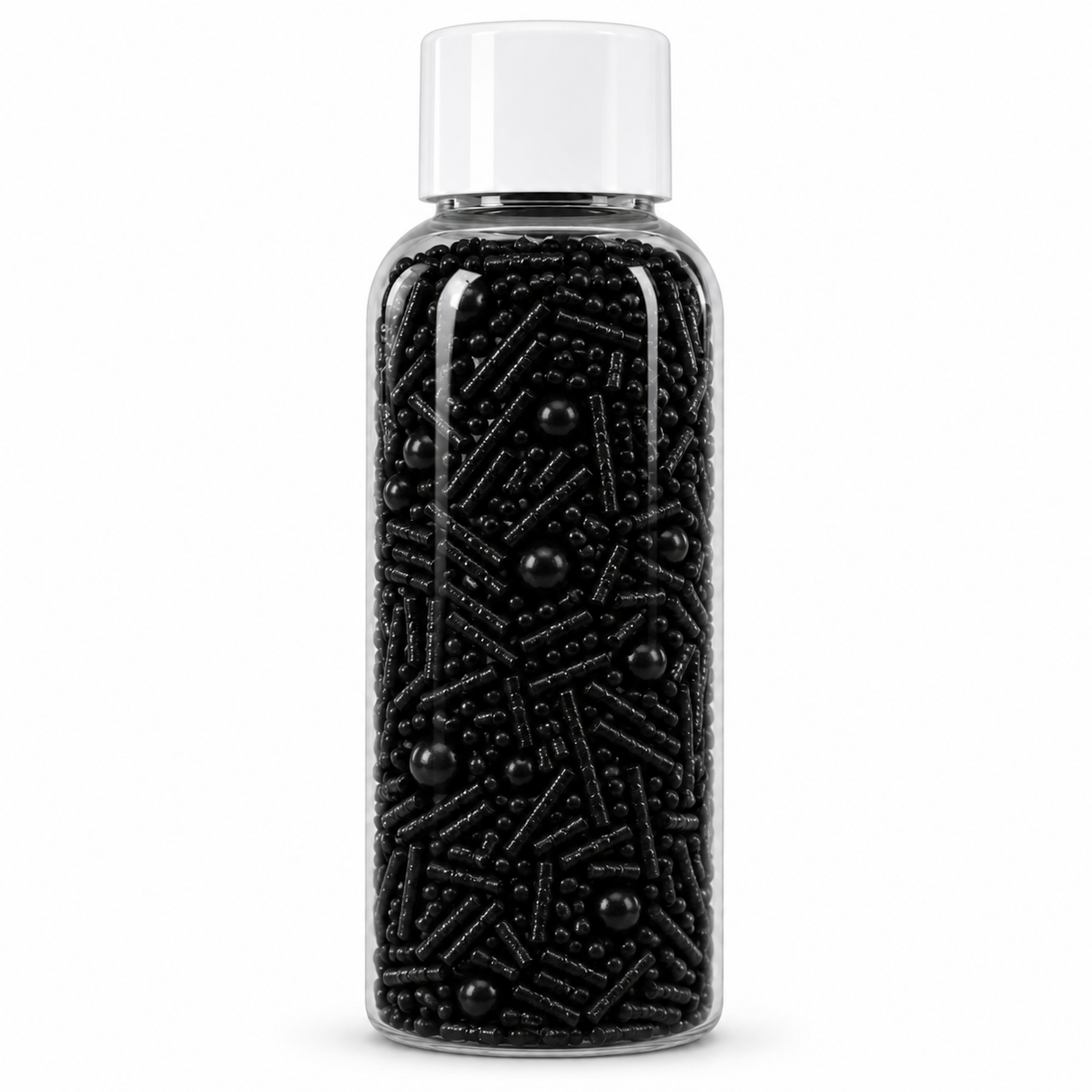 Mixed Vermicelli – Black Sprinkle Mix