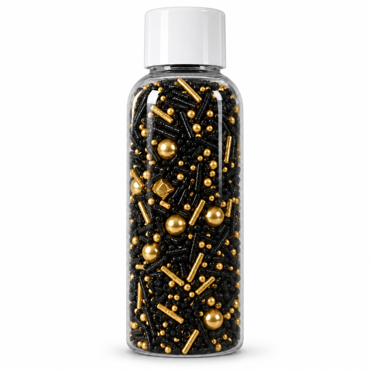 Mixed Vermicelli – Black Sprinkle Mix