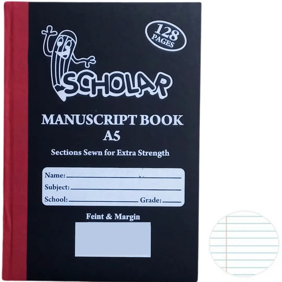 A5 Hardcover Feint and Margin 128 Page Honey Bee Online