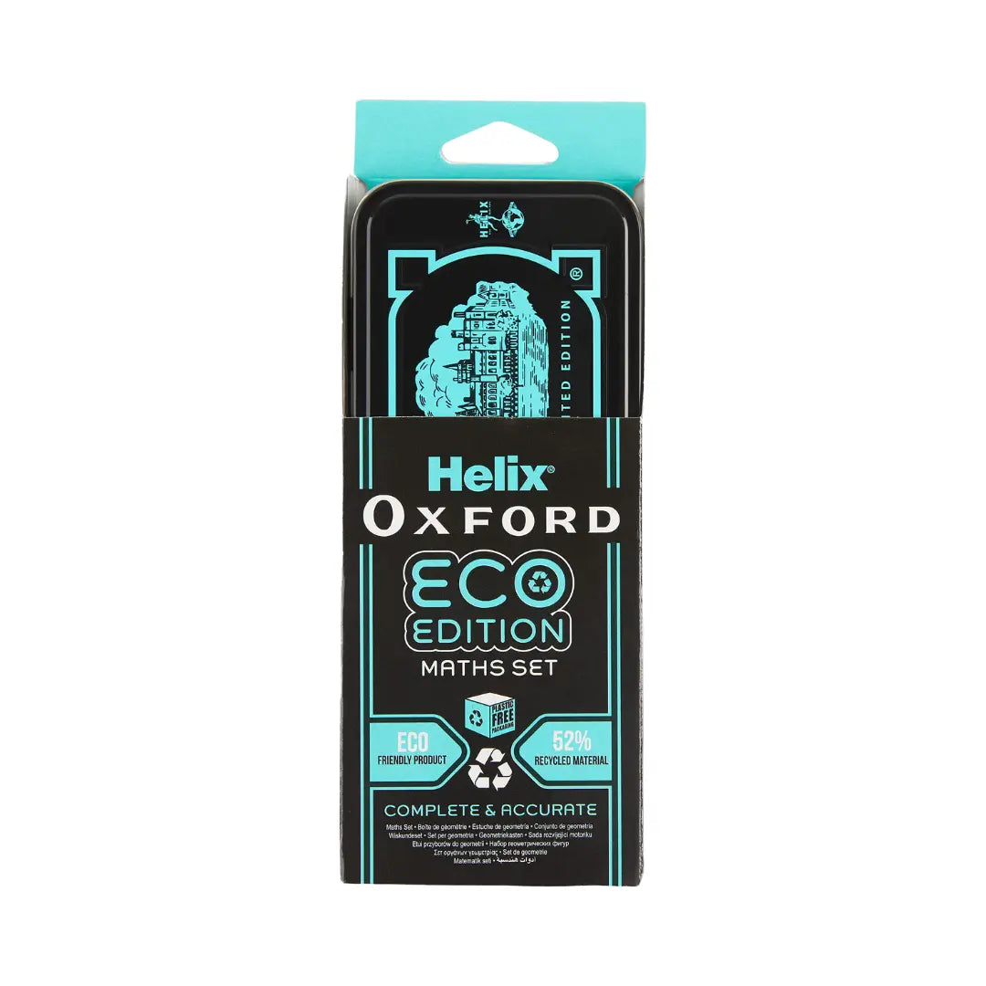Helix Oxford Math Set Eco Edition - Turquoise Honey Bee