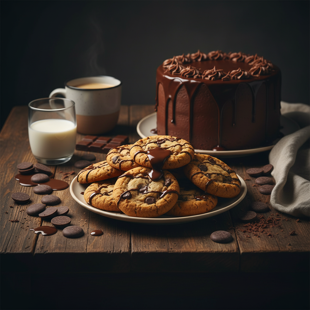 Dulce Milk Chocolate Chip Discs - Assorted Sizes