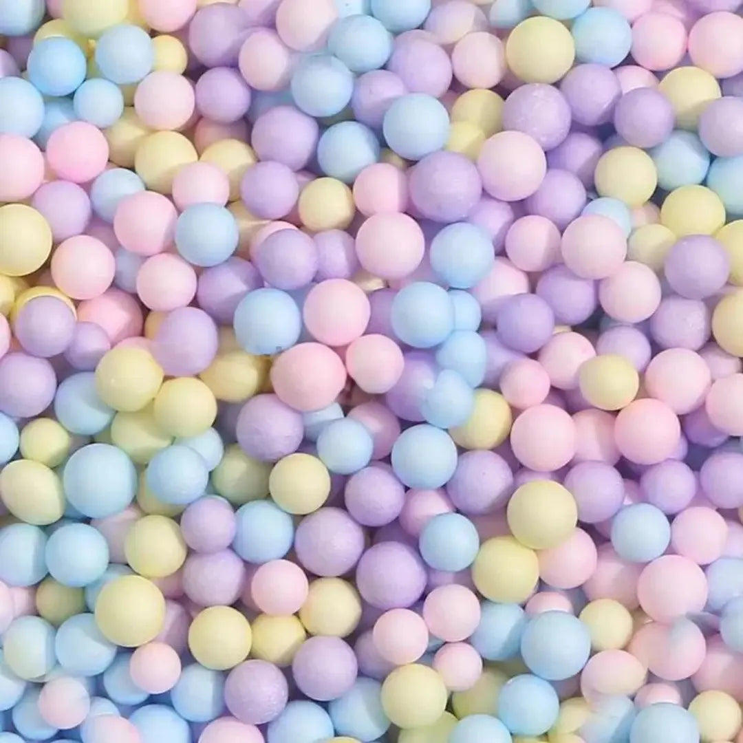 Crazy Craft Styrofoam Beads - Pastel Mix, Honey Bee