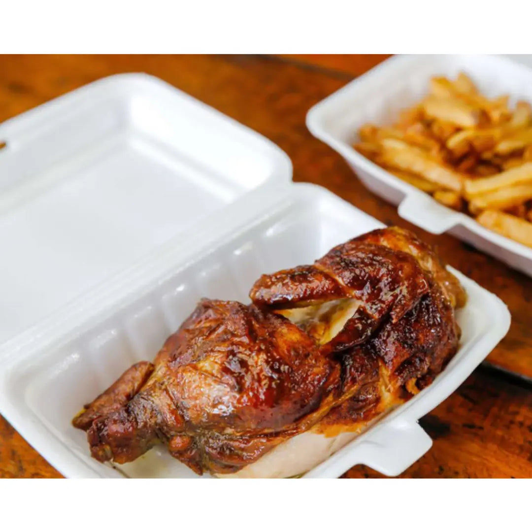 Double Burger Takeaway Boxes - 25s, 50s, 100s, Polystyrene Honey Bee Online
