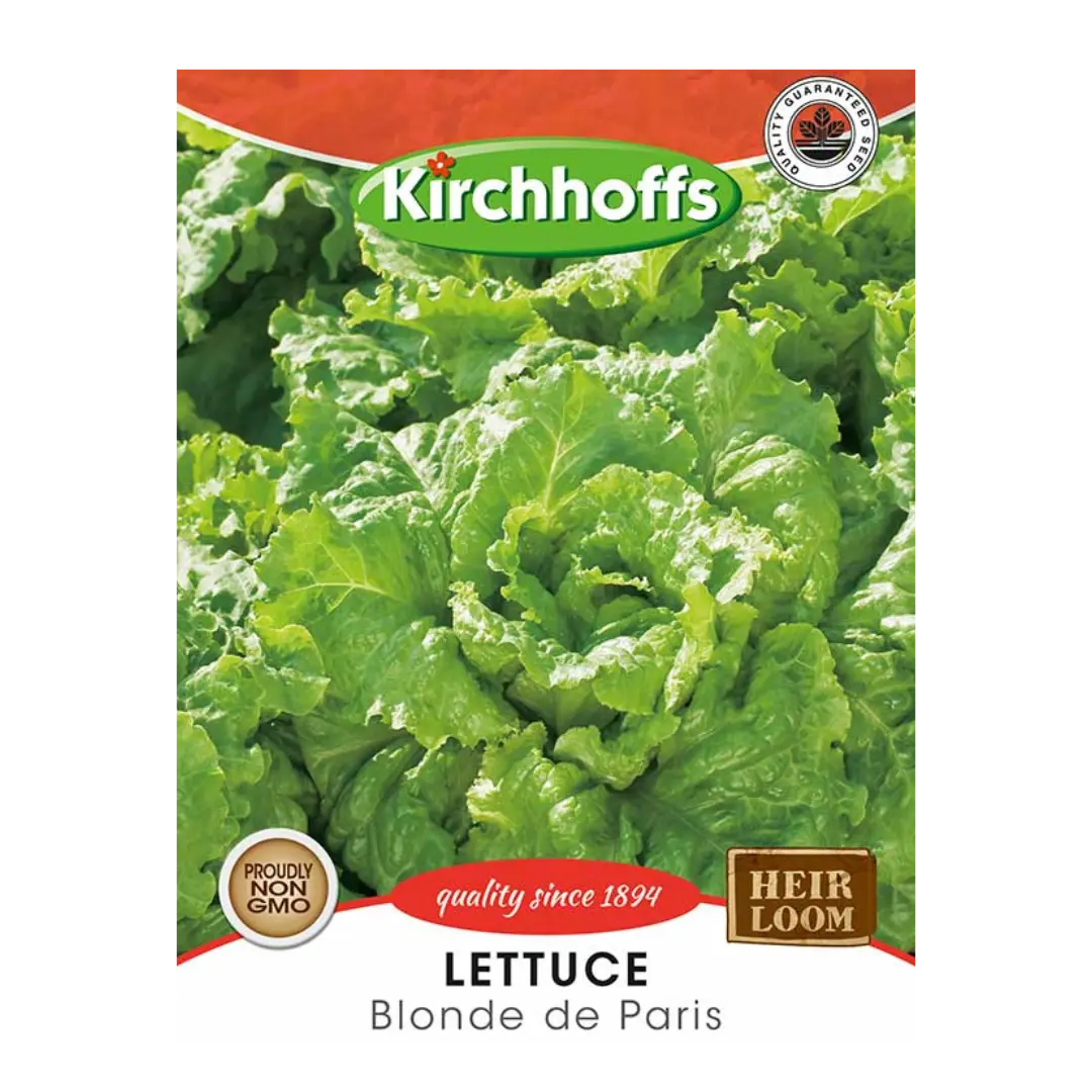 Lettuce (Blonde de Paris) - Kirchhoff Seeds, Vegetables Kirchhoffs