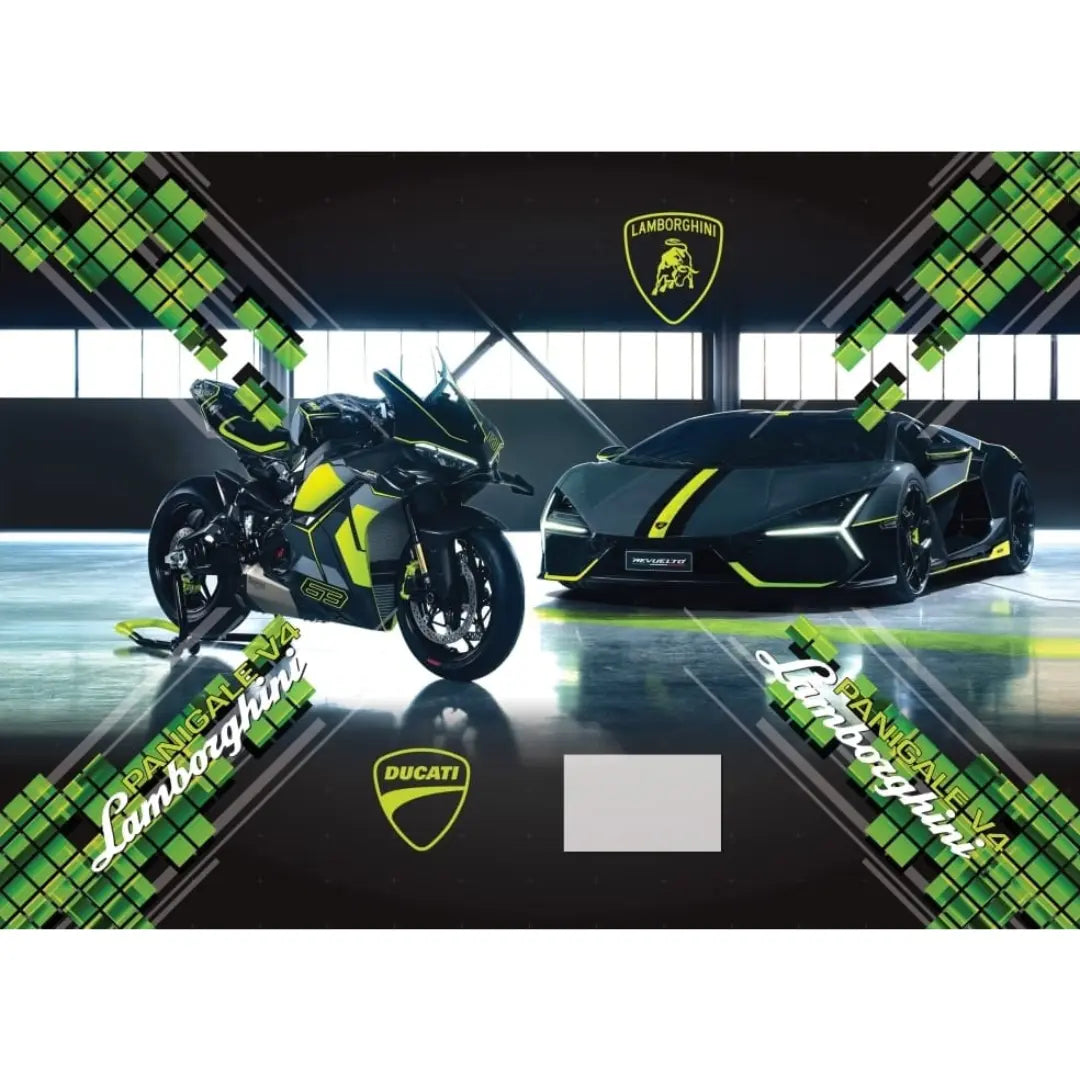 A4 Precut Book Covers - Lamborghini Honey Bee Online