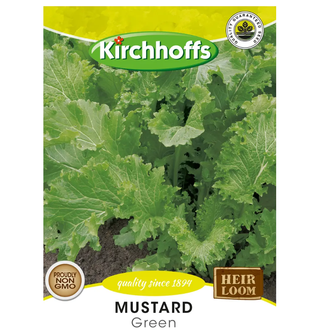 Mustard (Green) Kirchhoff Seeds, Herbs Kirchhoffs
