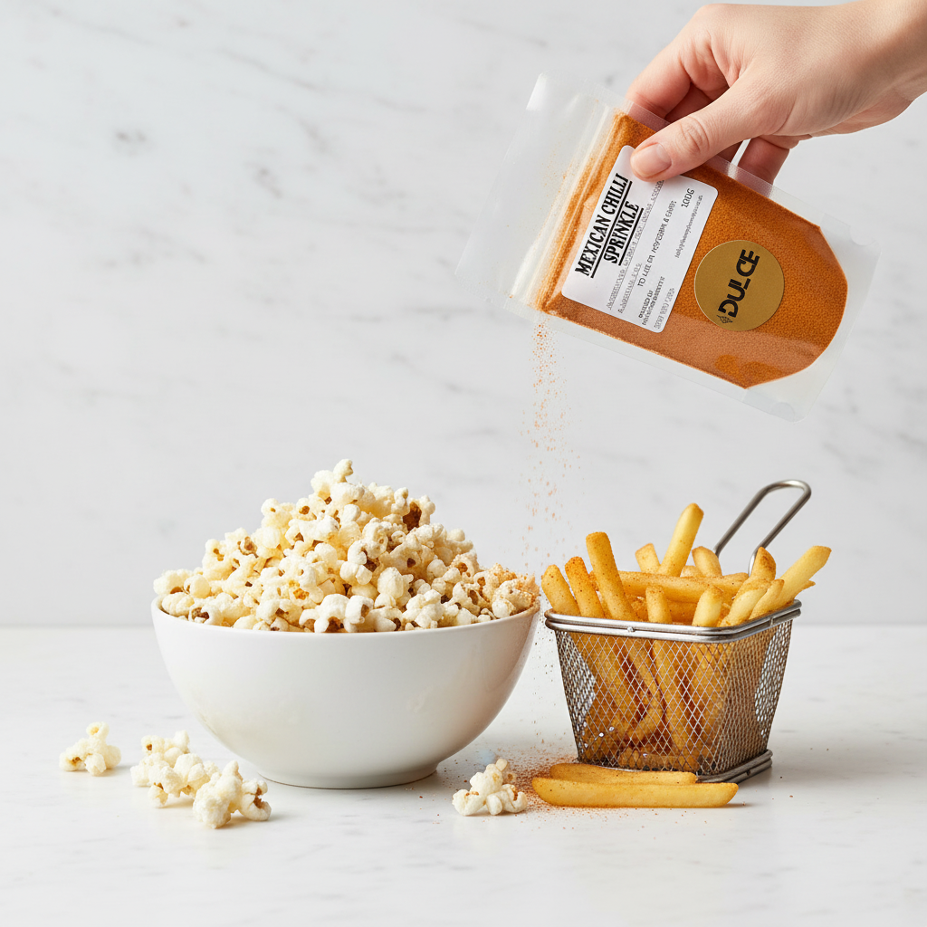 Mexican Chilli Sprinkle Spice – Popcorn & Chips Seasoning, 100g