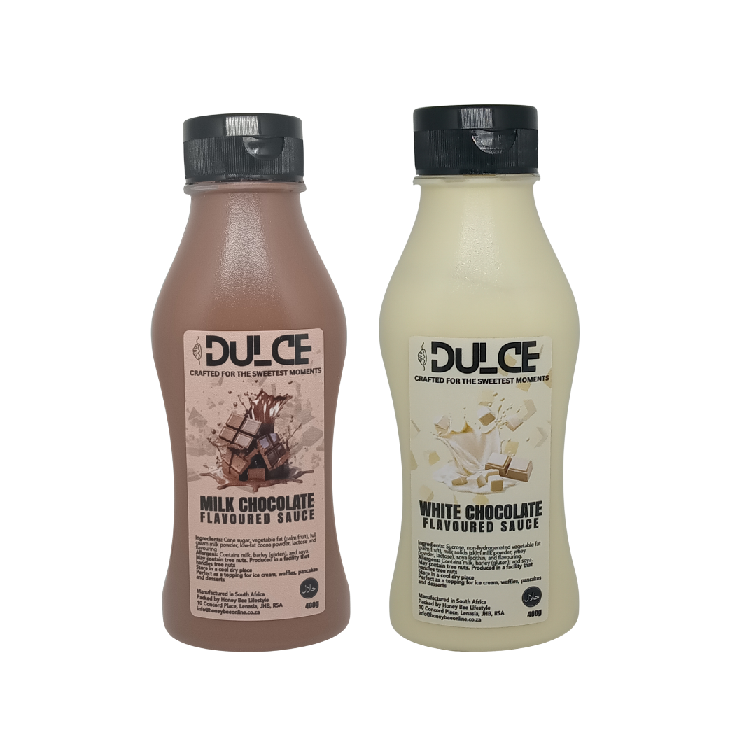 Dulce Milk & White Chocolate Sauce Combo