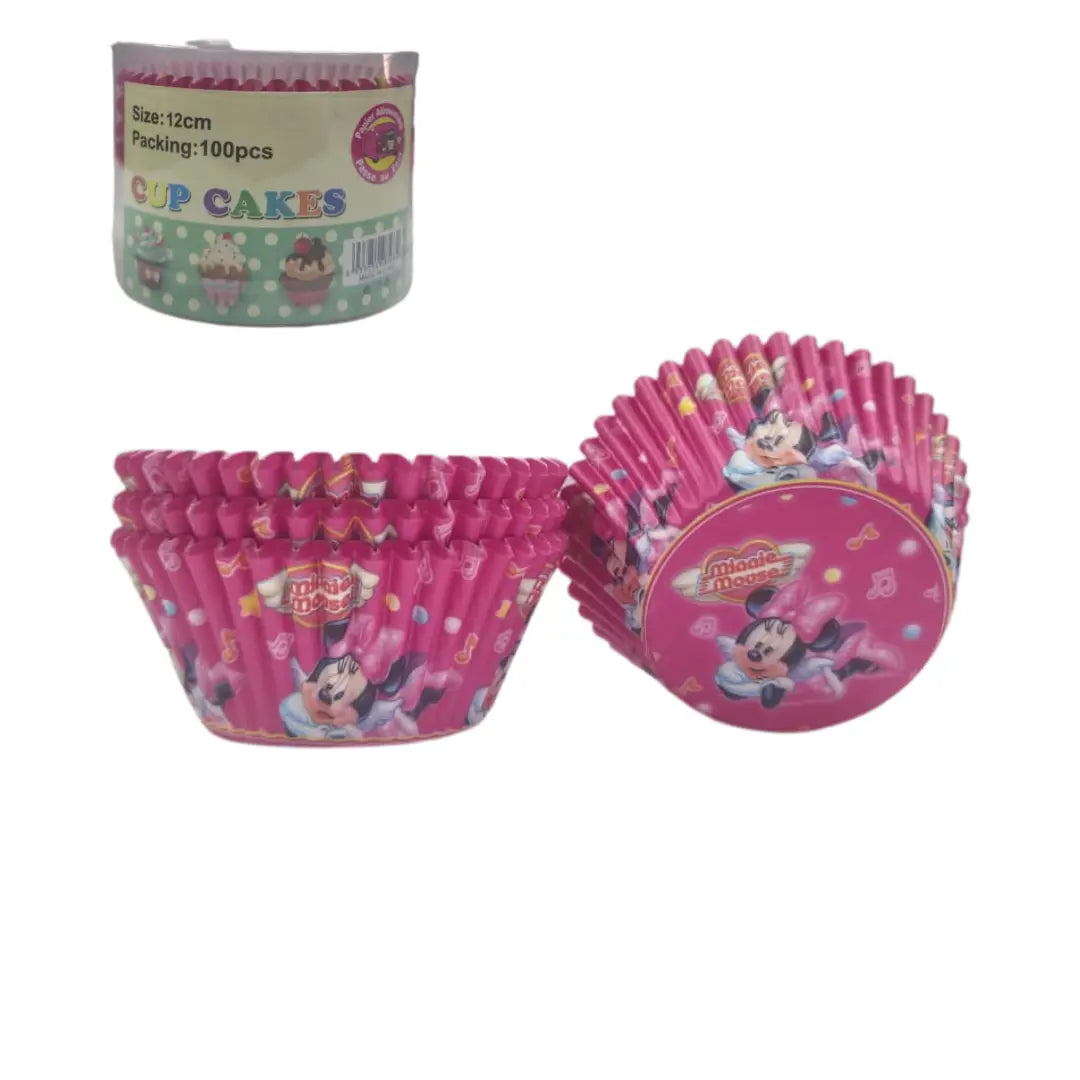 Character Muffin Cups - 100pcs, Assorted Designs Honey Bee