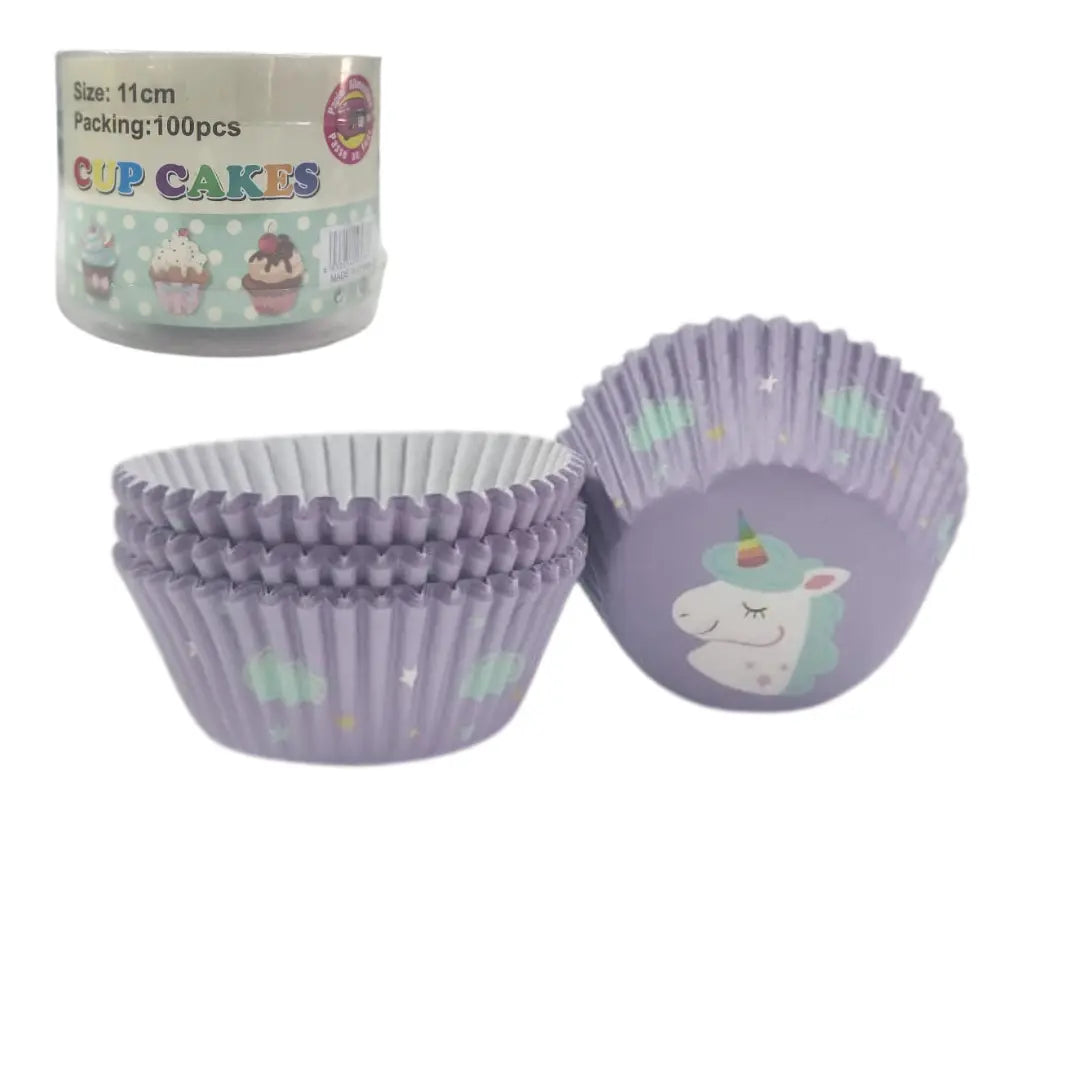 Character Muffin Cups - 100pcs, Assorted Designs Honey Bee