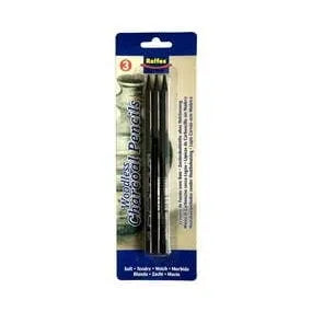 Rolfes Woodless Charcoal Pencils Pack of 3 - Assorted Types