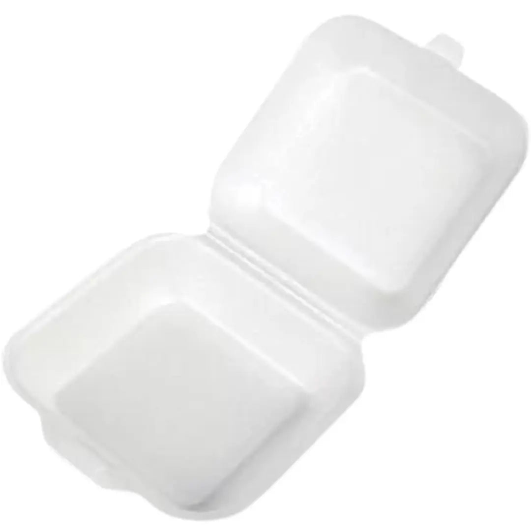 Single Burger Takeaway Boxes - 25s, 50s, 100s, Polystyrene Honey Bee Online