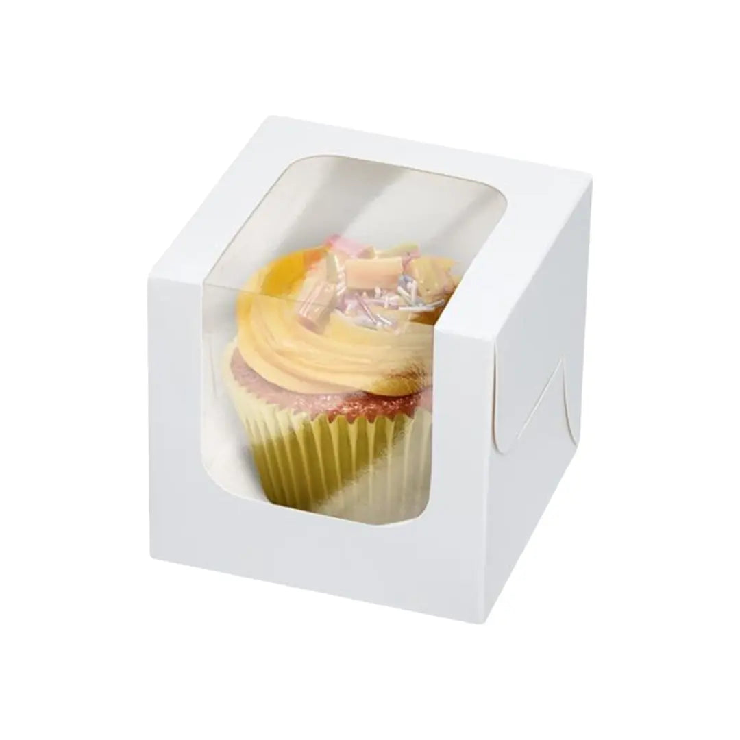 Muffin (cupcake) Boxes Single - Double Window Honey Bee