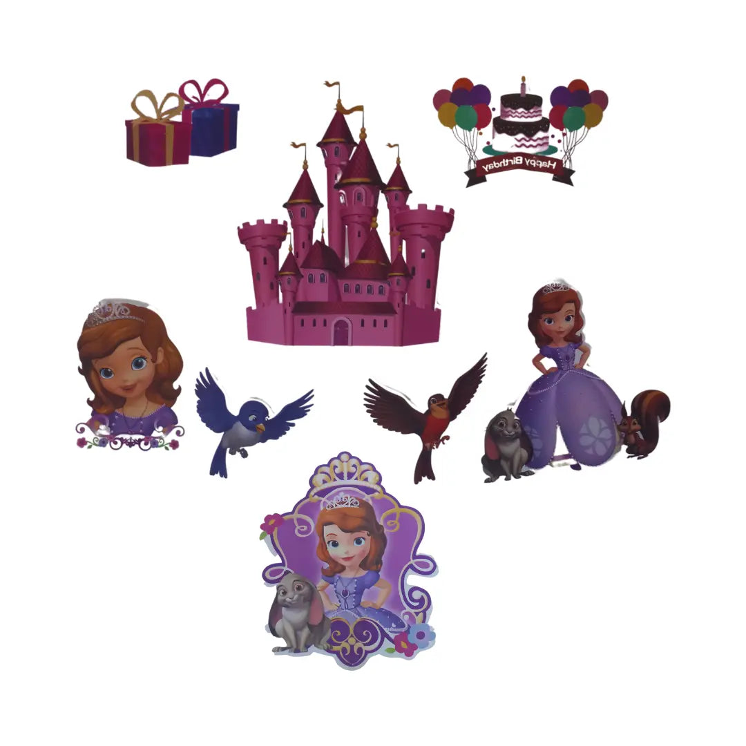 Character Cake toppers - 8/6 Piece Honey Bee