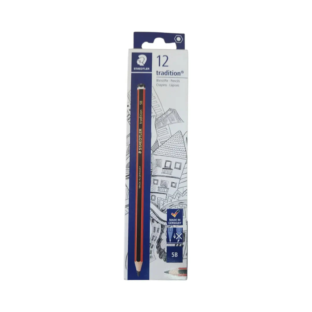 Staedtler Tradition Pencils - 5B, 12`s Honey Bee Online