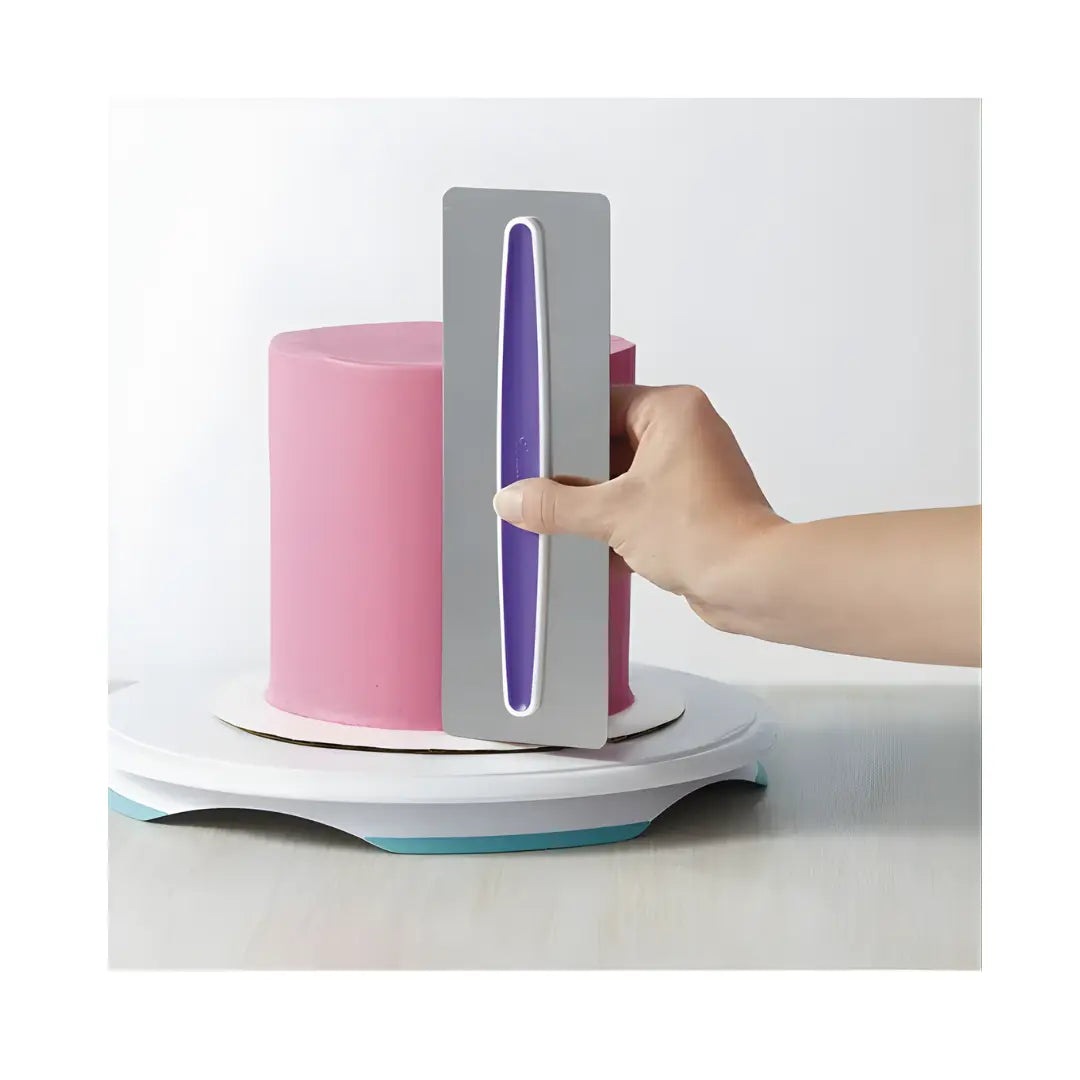Stainless Steel Cake Scrapper/Smoother scraper