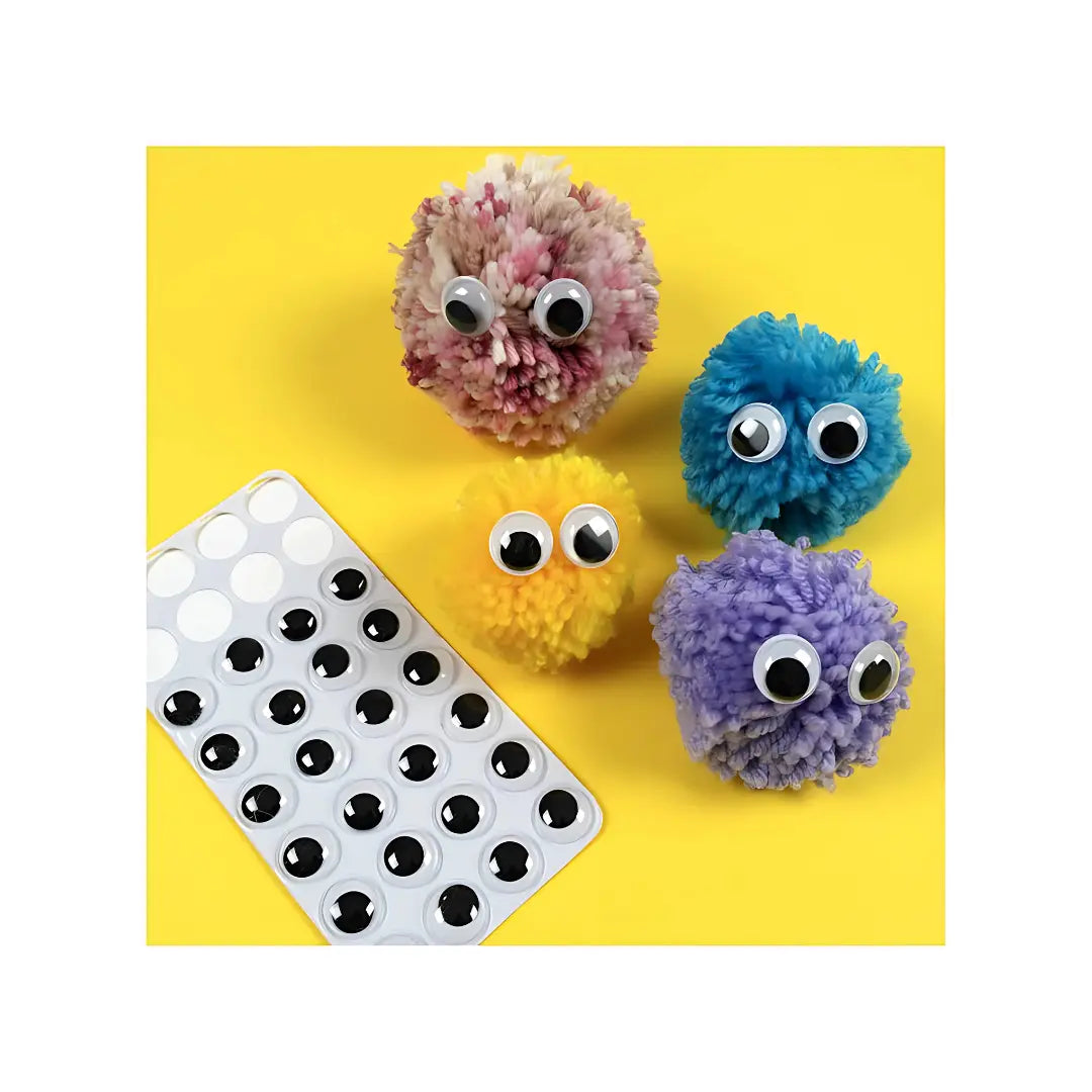 Crazy Craft Googly Eyes - 15mm Honey Bee