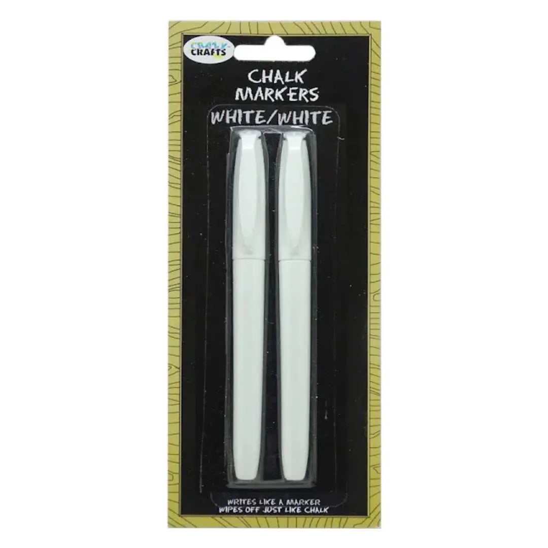 Crazy Crafts Chalk Markers Set of Two Assorted Colours Honey Bee