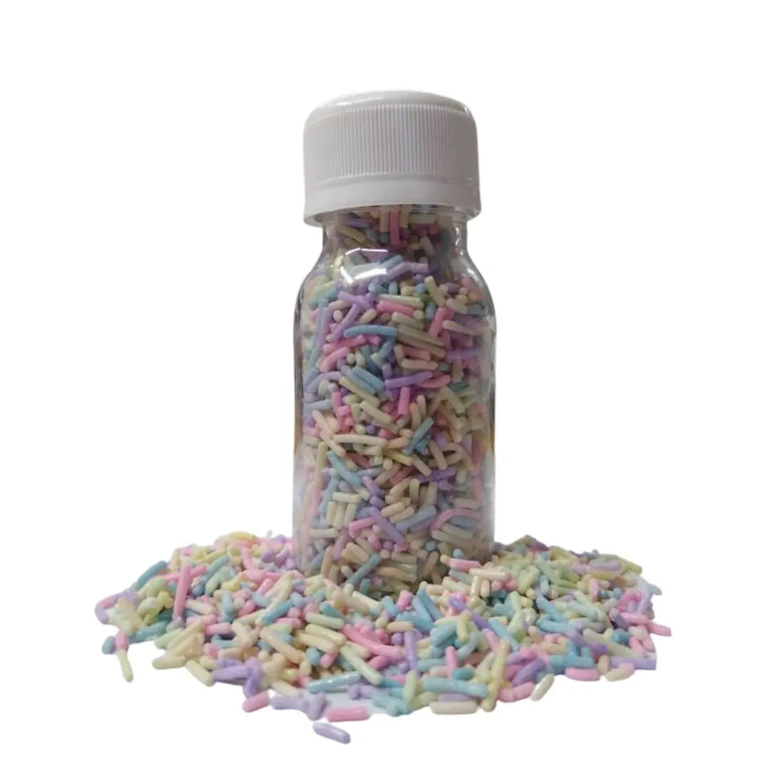 Mixed Sprinkles/ Vermicelli - Assorted Pastels, Pinks,& Purples Honey Bee Online