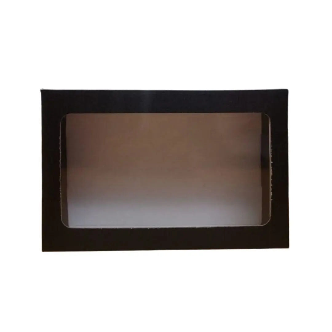 Biscuit Boxes Black With Window Assorted Sizes Honey Bee Online