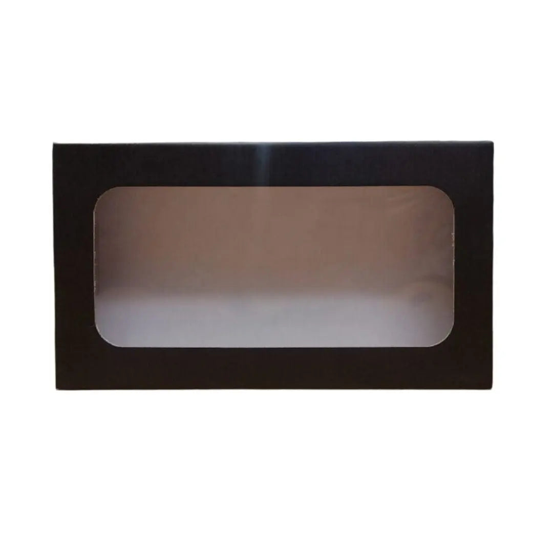 Biscuit Boxes Black With Window Assorted Sizes Honey Bee Online