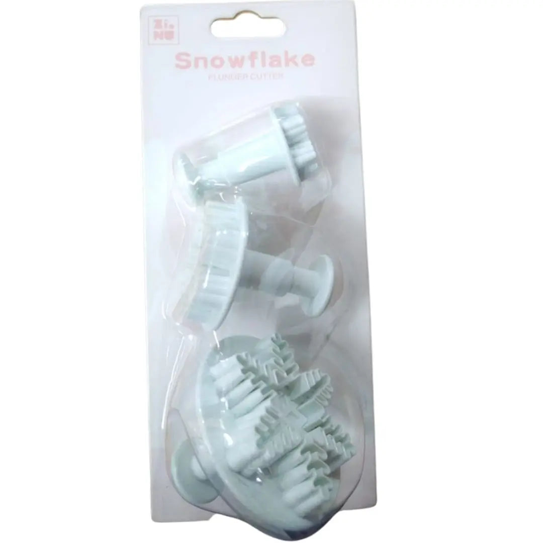 Plunger Cutter 3pc Snowflakes Honey Bee Online