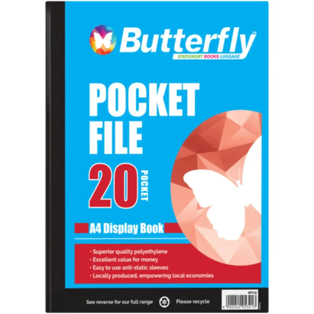Butterfly Flip Files Assorted Sizes Honey Bee
