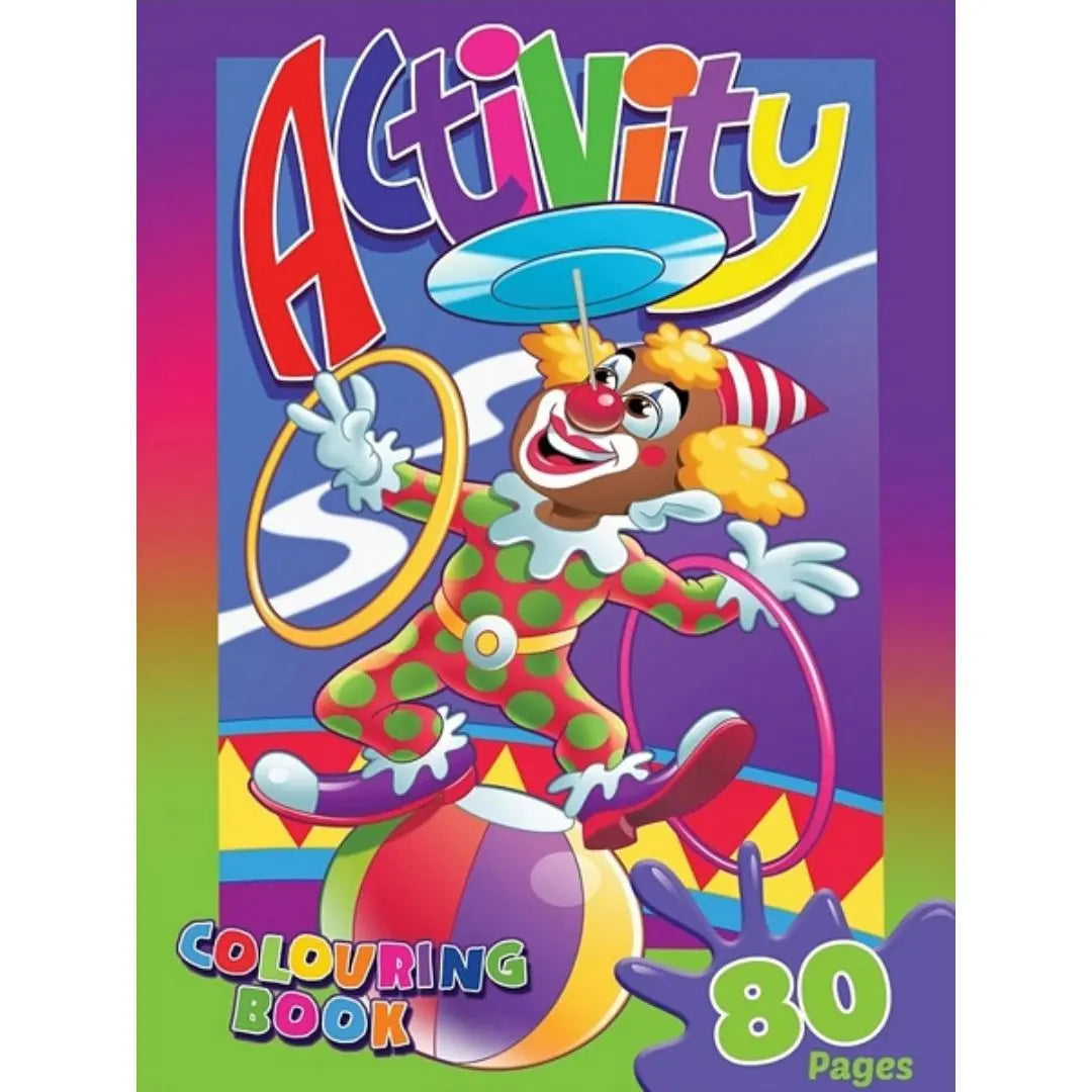 Butterfly Activity Colouring Book 80 Pages Honey Bee