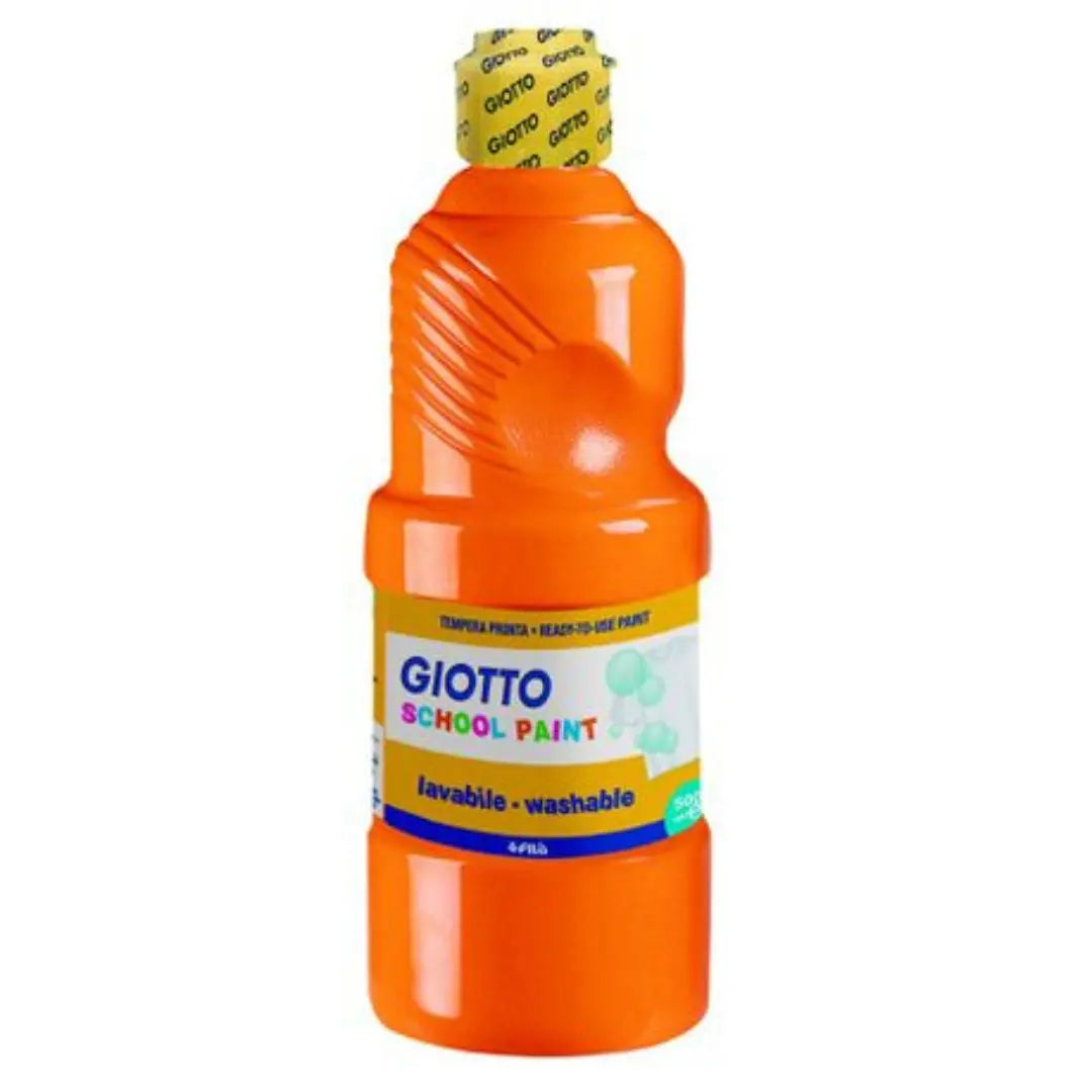 Giotto School Paint 500ml Assorted Colours Honey Bee