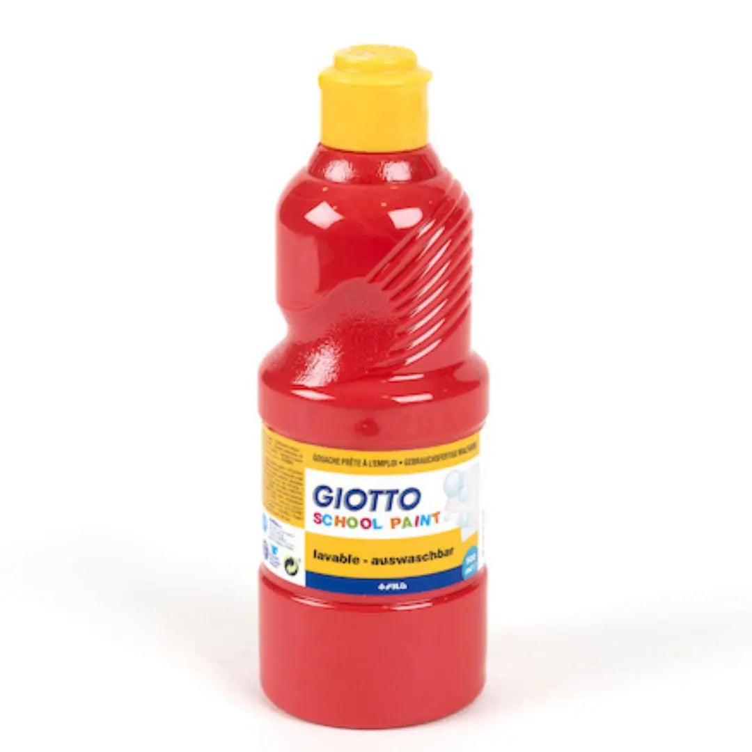 Giotto School Paint 500ml Assorted Colours Honey Bee