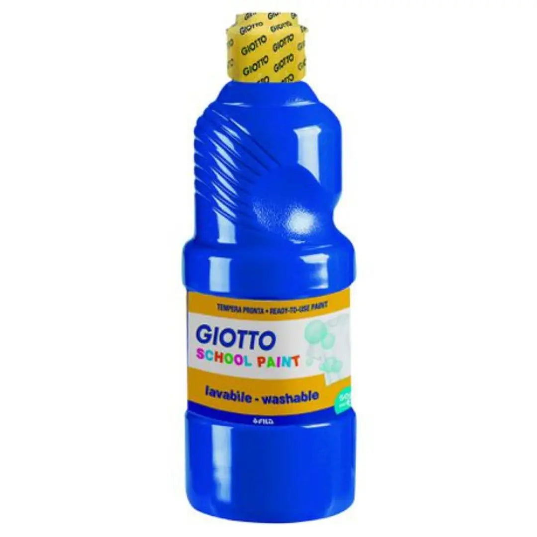 Giotto School Paint 500ml Assorted Colours Honey Bee