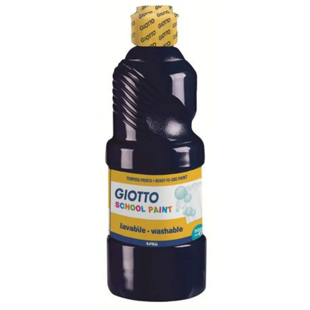 Giotto School Paint 500ml Assorted Colours Honey Bee