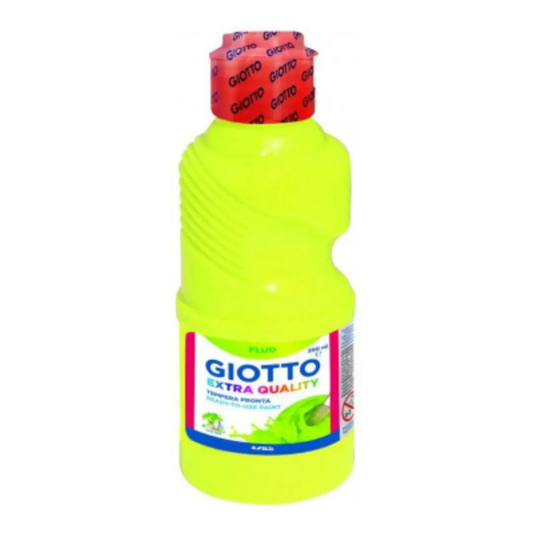 Giotto Neon Paint Assorted Colours 250ml Honey Bee