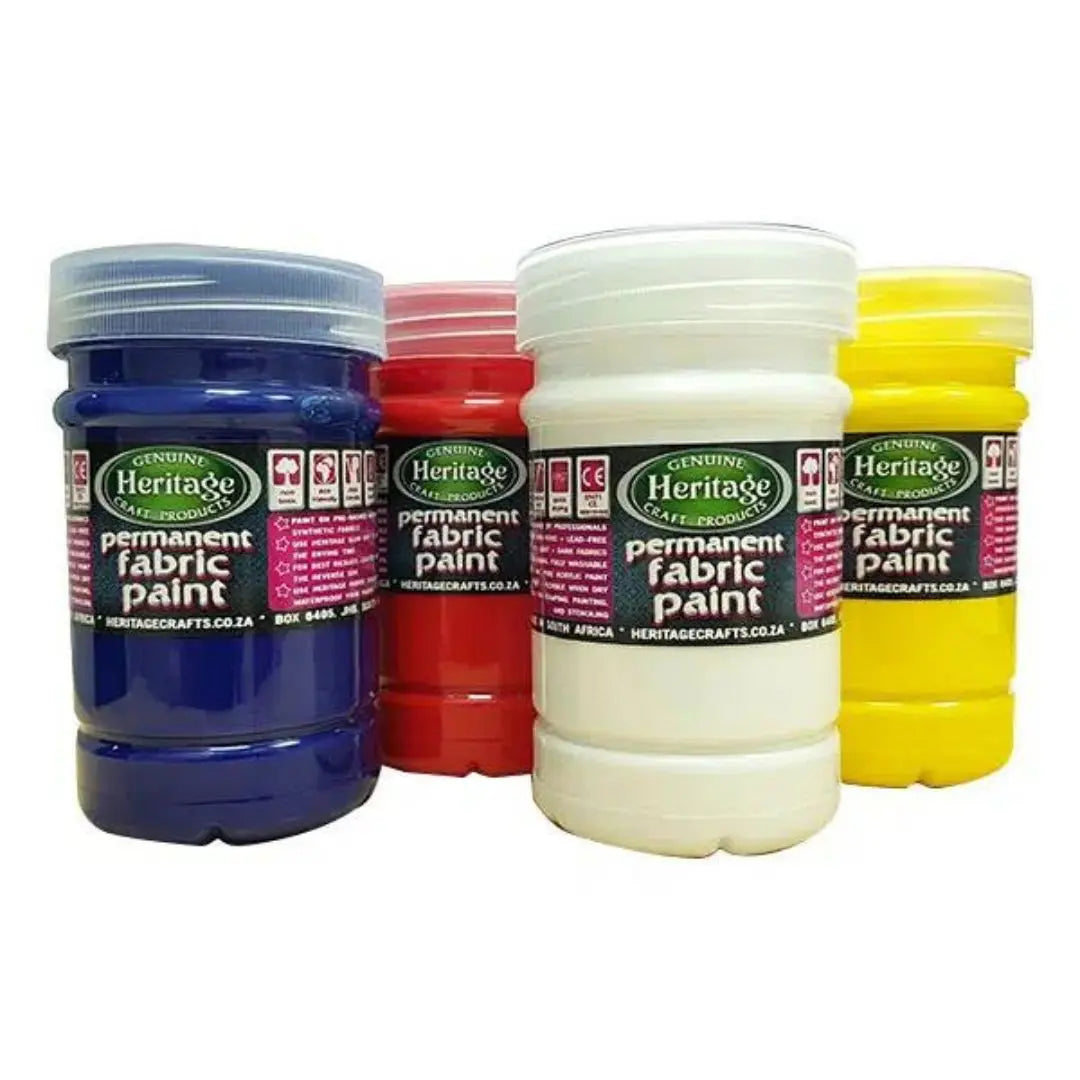 Fabric Paint 250ml Assorted Colours Honey Bee