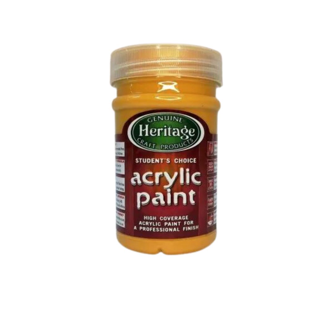 Heritage Acrylic Paint 250ml Assorted Colours