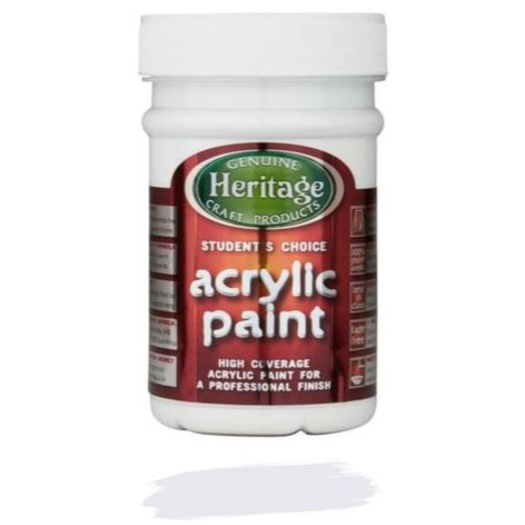 Heritage Acrylic Paint 250ml Assorted Colours