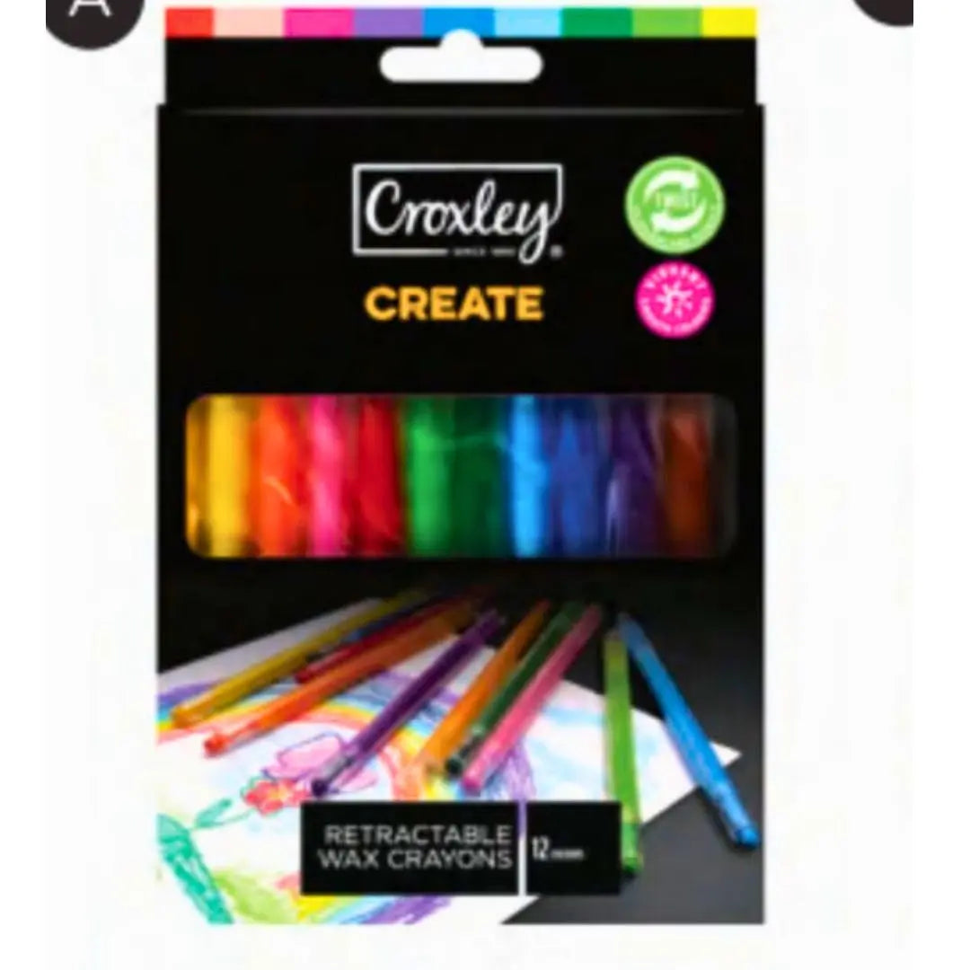 Croxley Wax Twisters 12'S CROXLEY