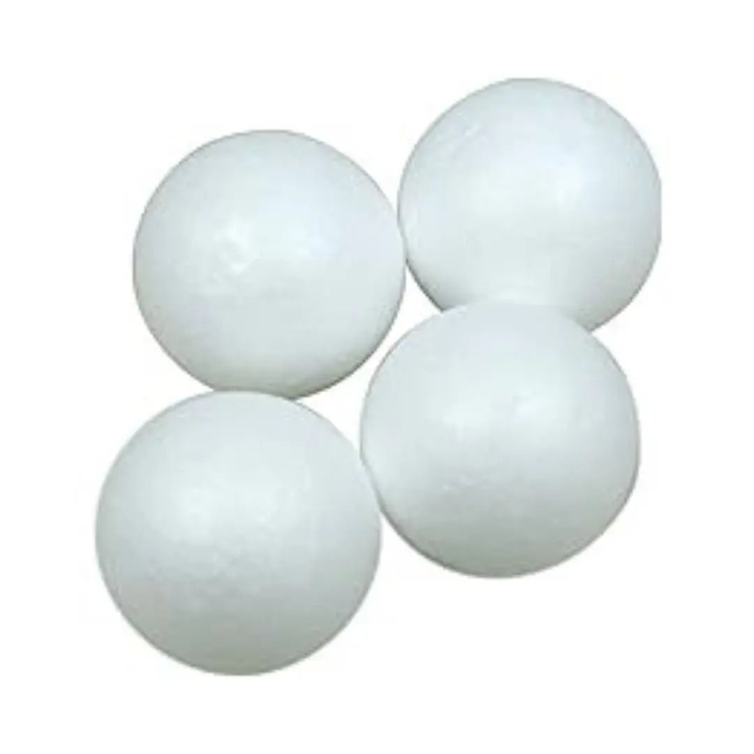 Polystyrene Balls - 65mm, 4's Crazy Crafts
